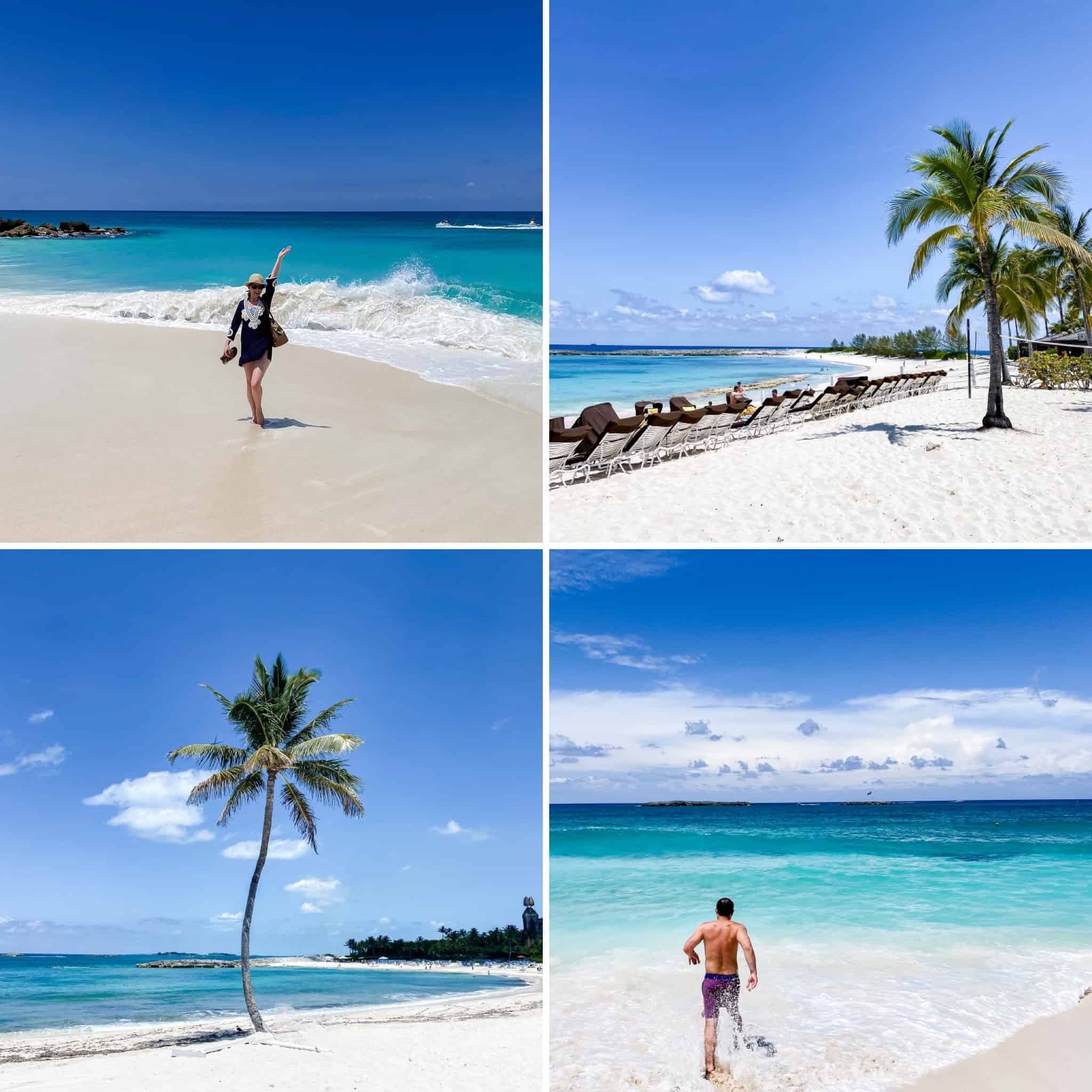 beaches at Atlantis Bahamas.