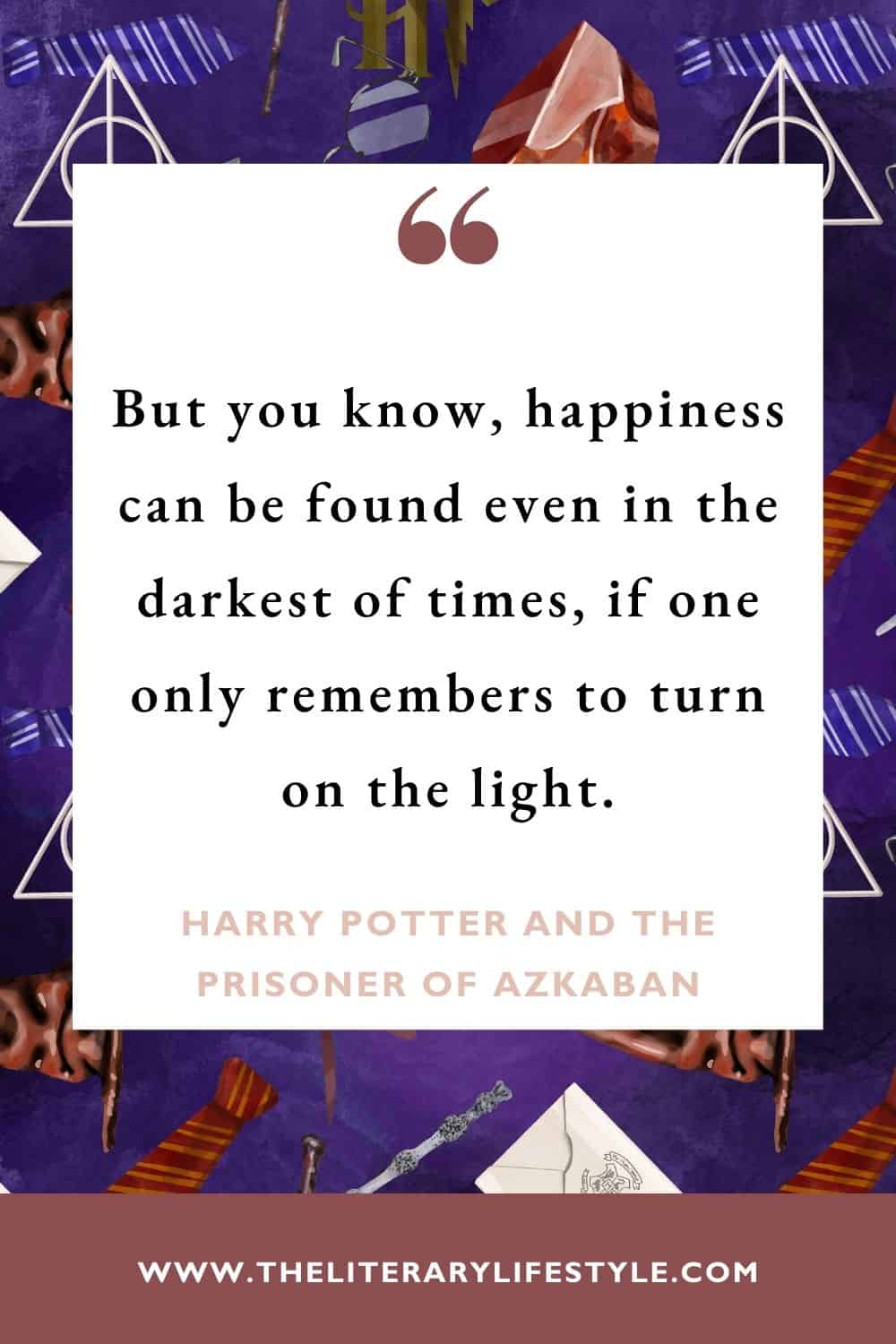 light quote from harry potter and the prisoner of azkaban