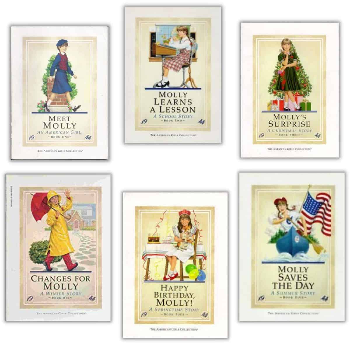 molly mcintire american girl book covers