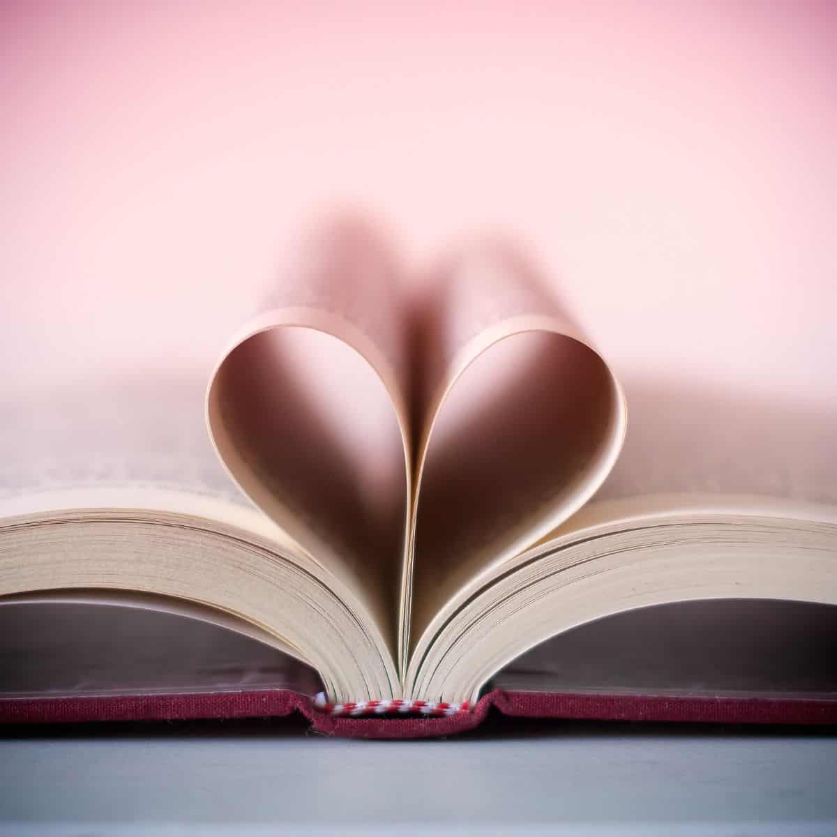 heart in book