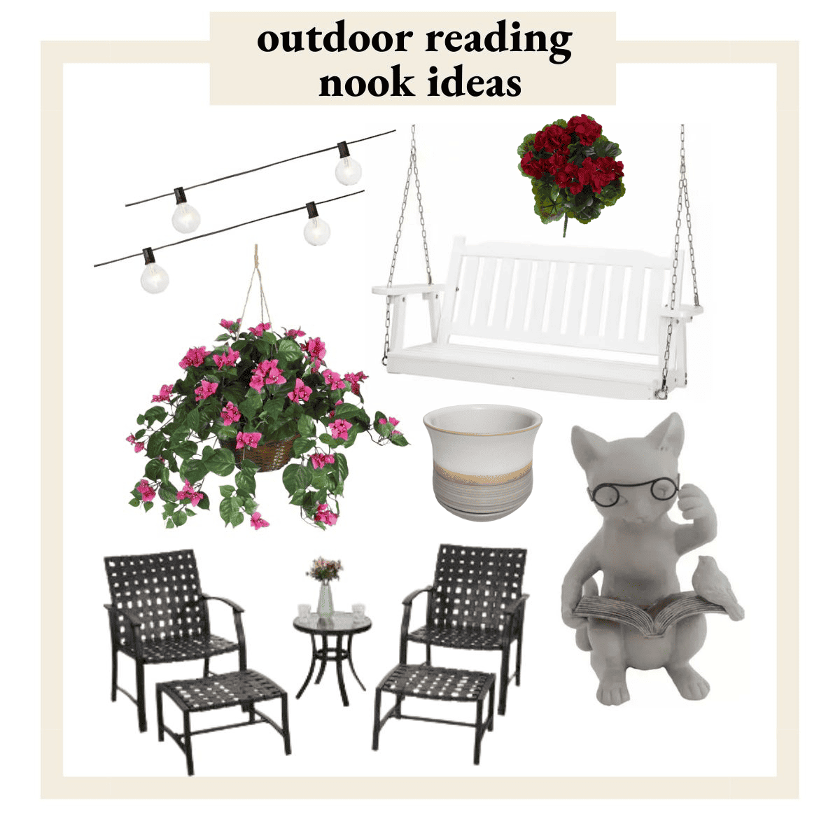 outdoor reading nook ideas.