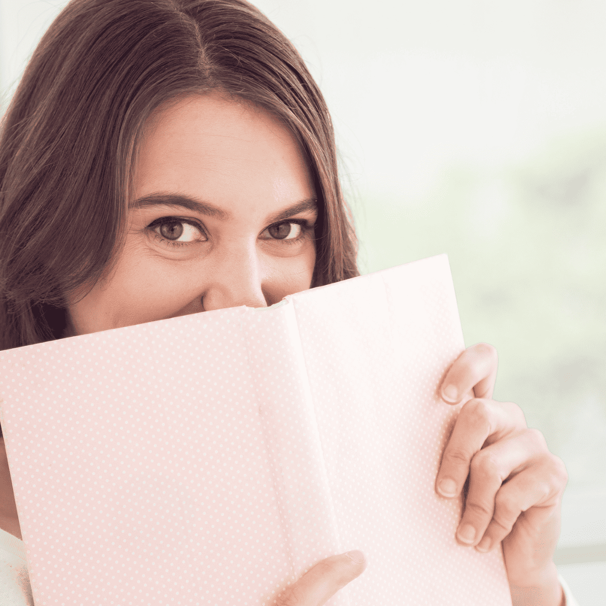 woman reading a book