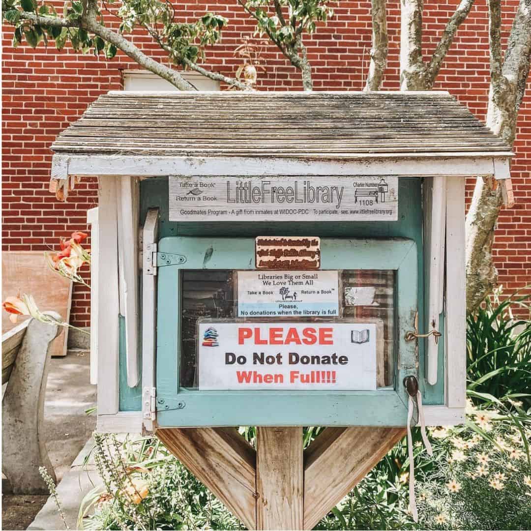 free little library in oak bluffs massachusetts.