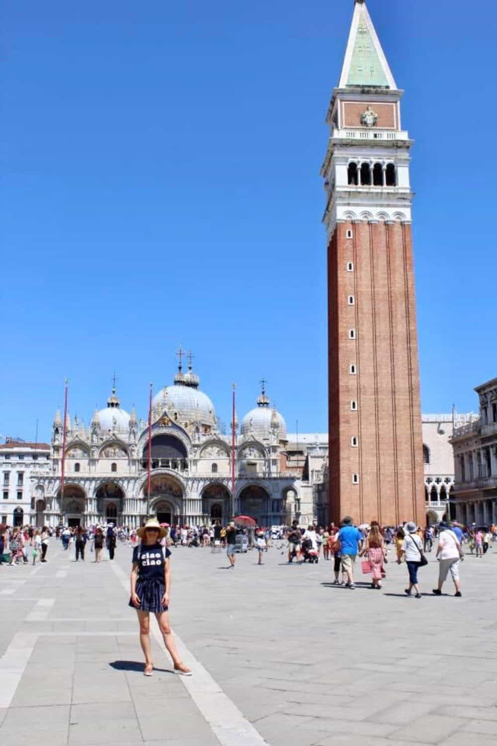 me in st marks square venice italy.