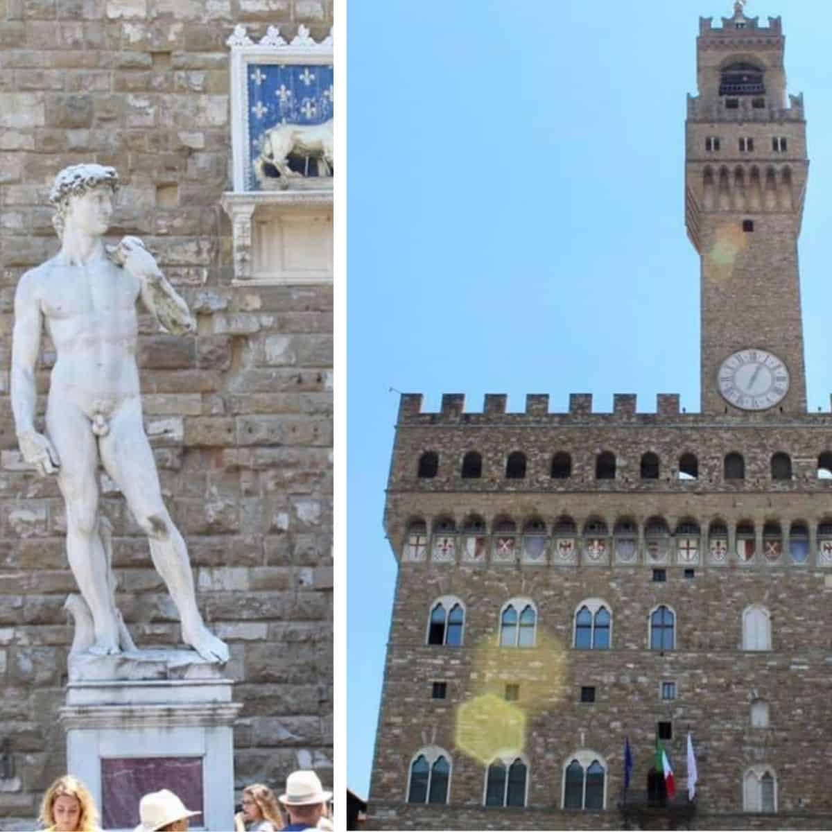 Uffizi Gallery in Florence Italy.