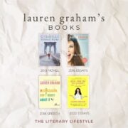 infographic of lauren graham's books.