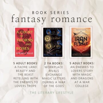Top 3 Best Fantasy Romance Series of Books to Binge Read