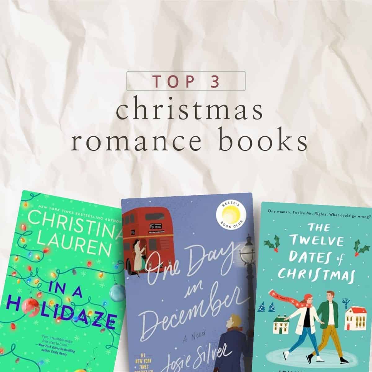 top 3 christmas romance books.