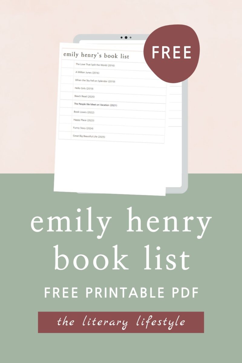How to Read Emily Henry Books in Order (With Checklist)