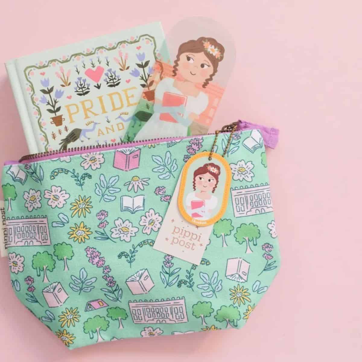 pemberley canvas pouch and accessories from pippi post.