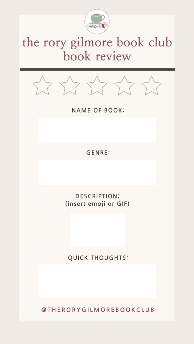 2025 Rory Gilmore Reading Challenge With Printable PDF Tracker