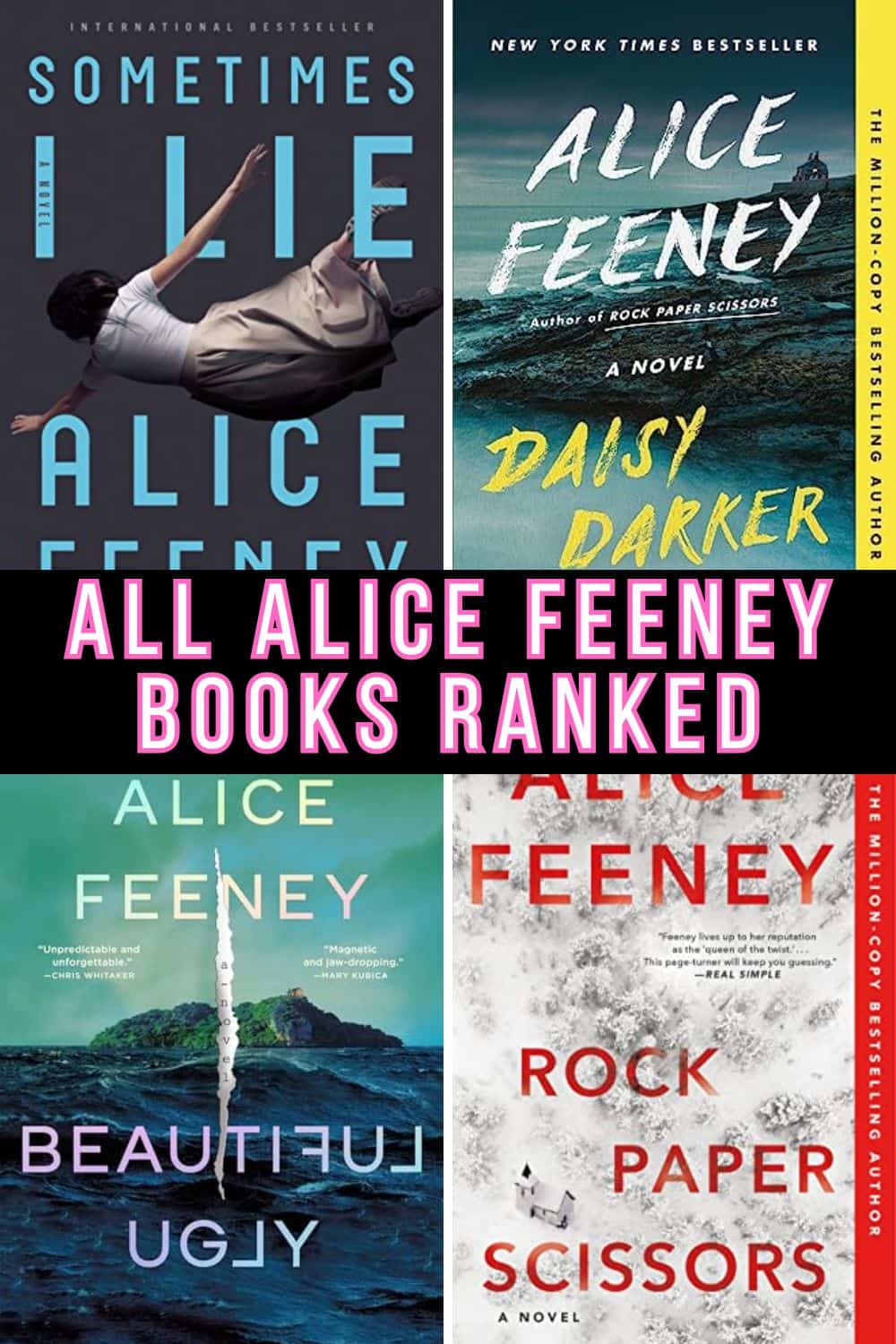 7 Best Alice Feeney Books Ranked (With Printable List)