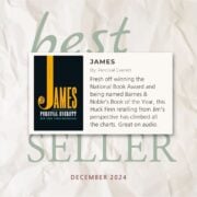 bestseller james by percival everett.