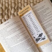 Printable fourth Wing dragons bookmark in a book.