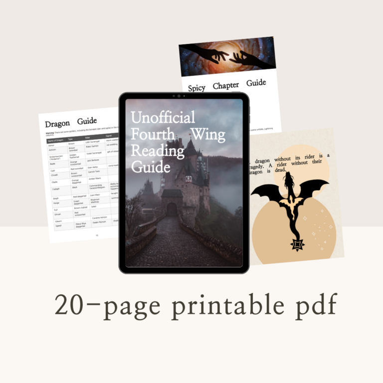 Fourth Wing Map Explained With - Fourth Wing Reading Guide 768x768