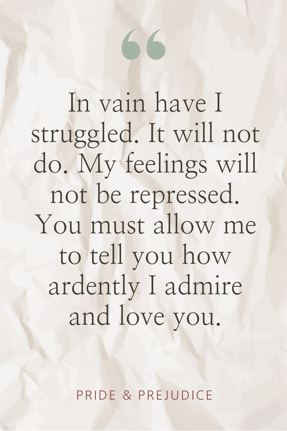 50 Iconic Pride and Prejudice Book Quotes With Page Numbers, image size:1000x1500